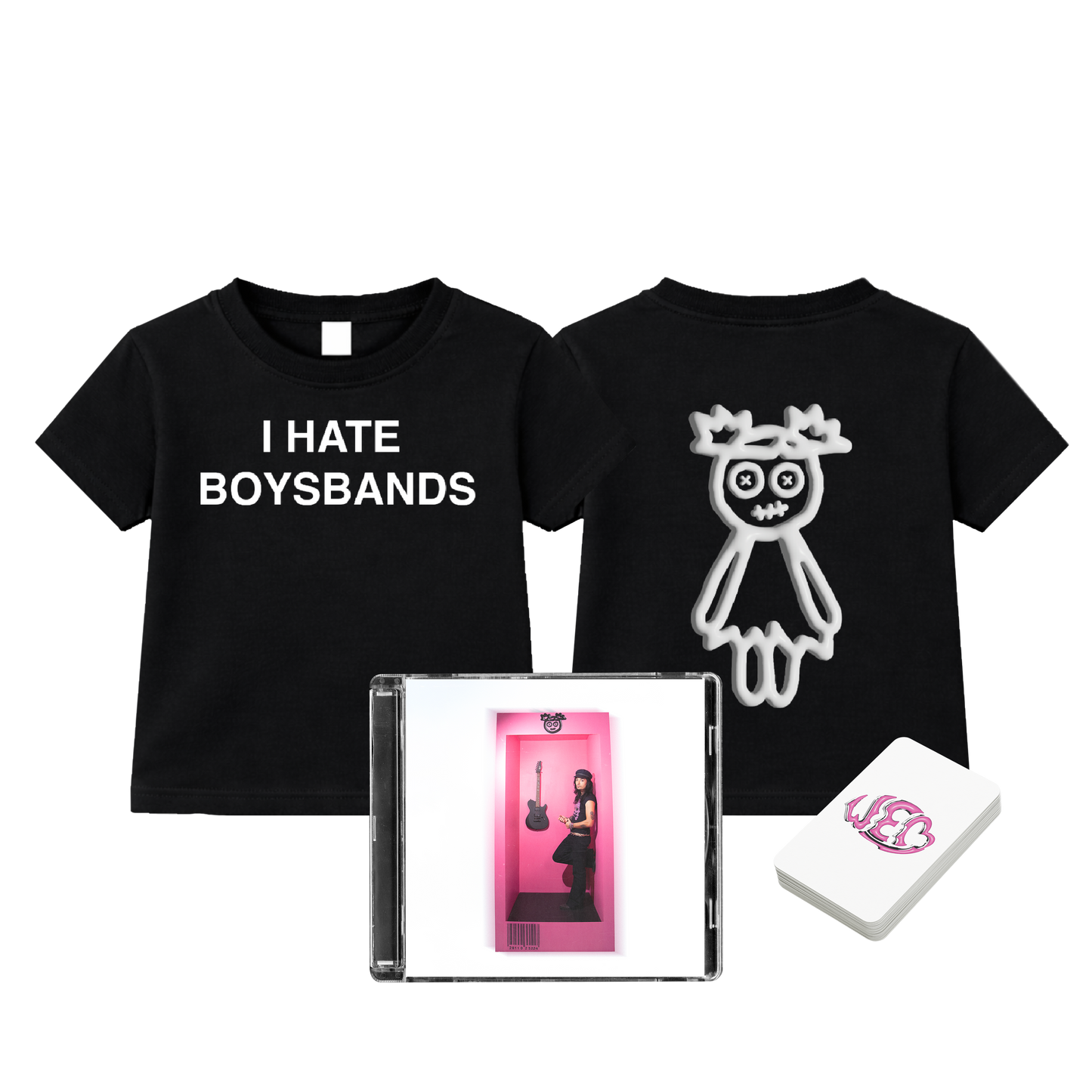 PACK CD « Poupée parfaite » (édition au choix) + Baby Tee (inclus une carte collector à collectionner)