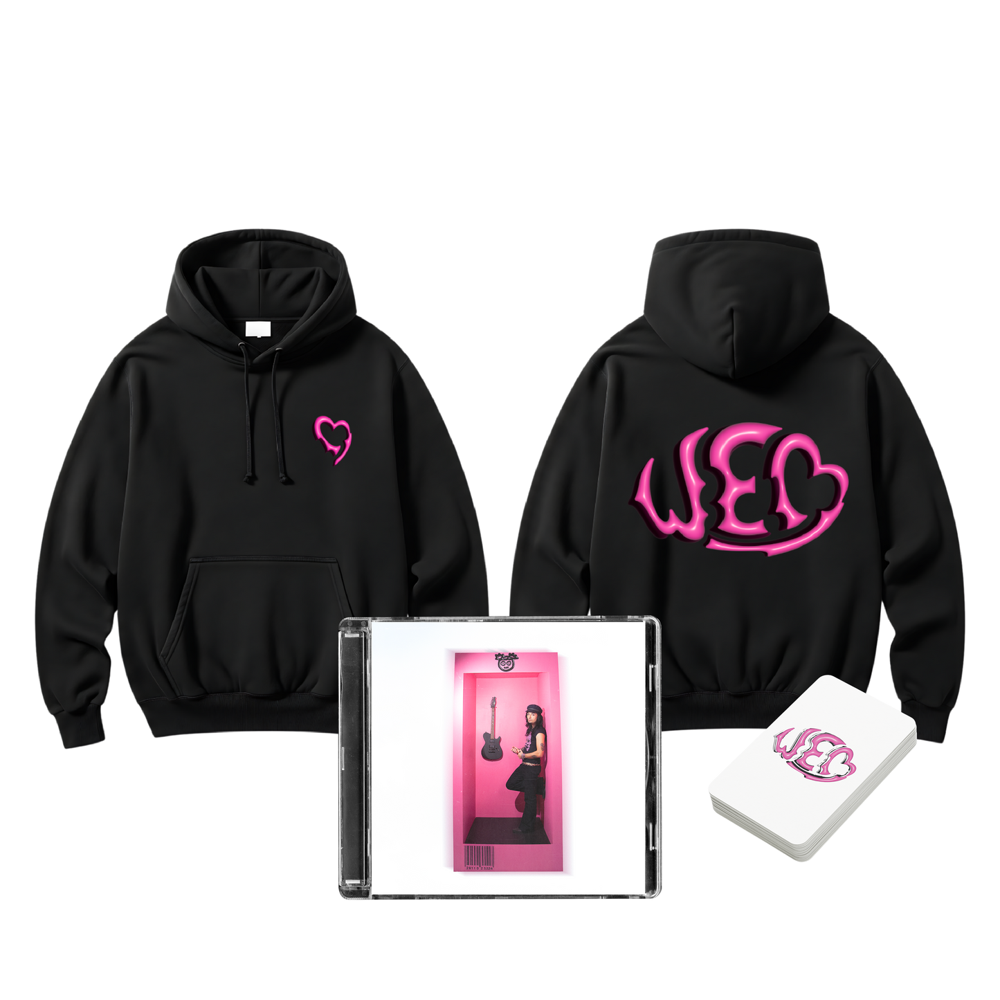 PACK CD « Poupée parfaite » (édition au choix) + Hoodie (inclus une carte collector à collectionner)