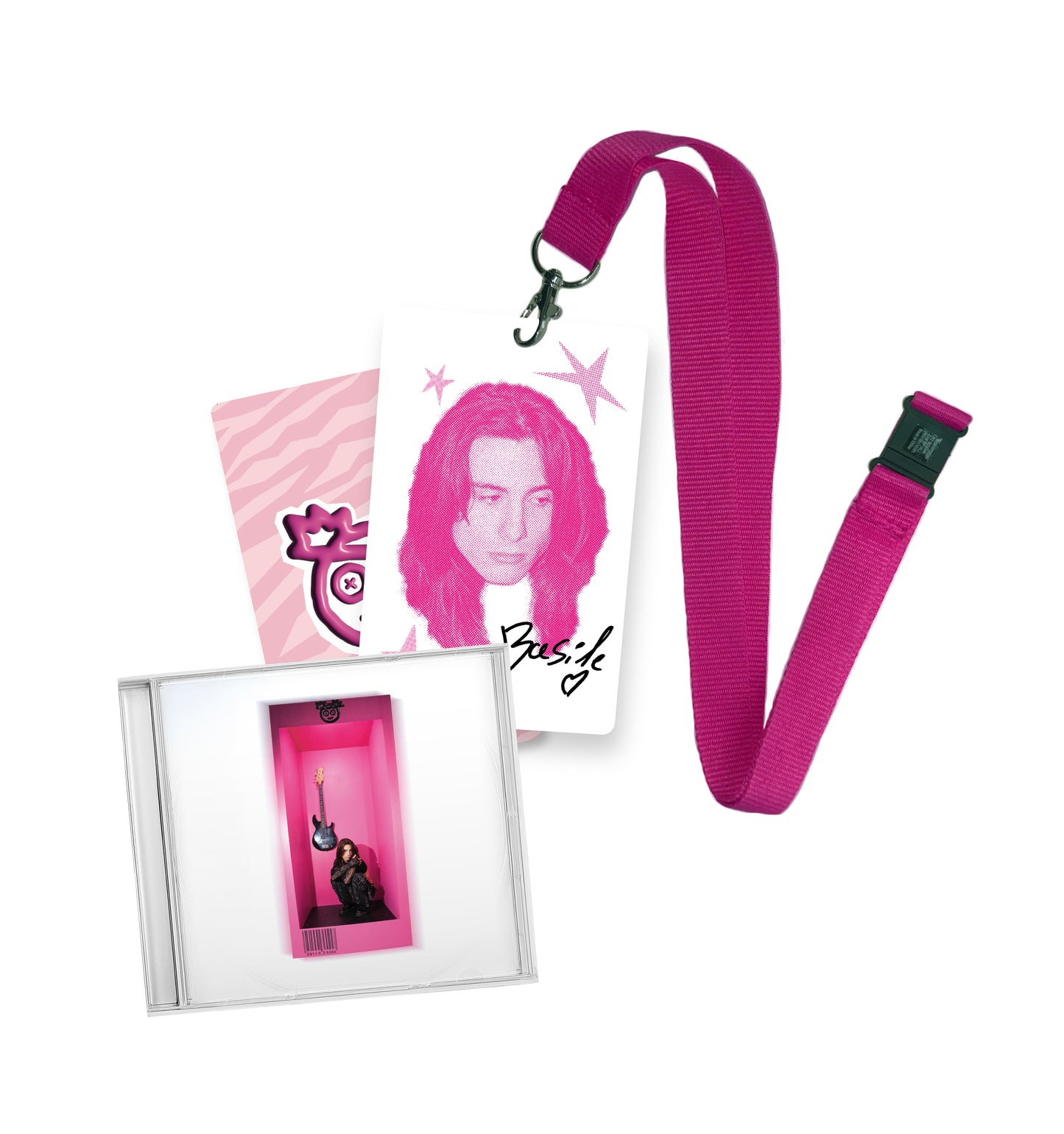 Pack « Lanyard signé + CD » / Édition Basile