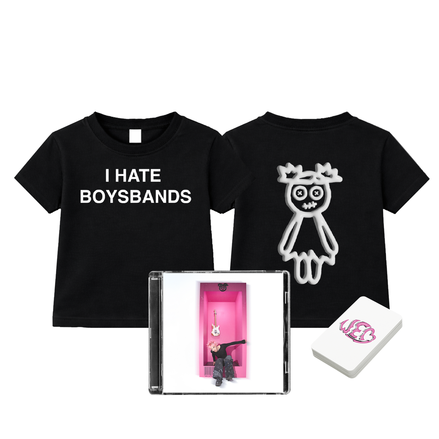 PACK CD « Poupée parfaite » (édition au choix) + Baby Tee (inclus une carte collector à collectionner)