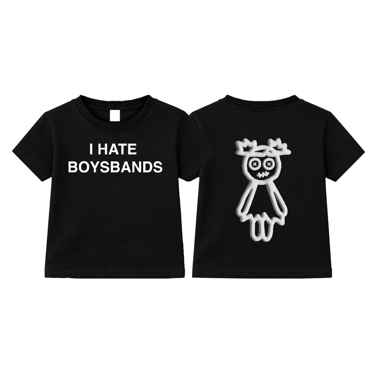 Baby Tee - "I HATE BOYSBANDS"