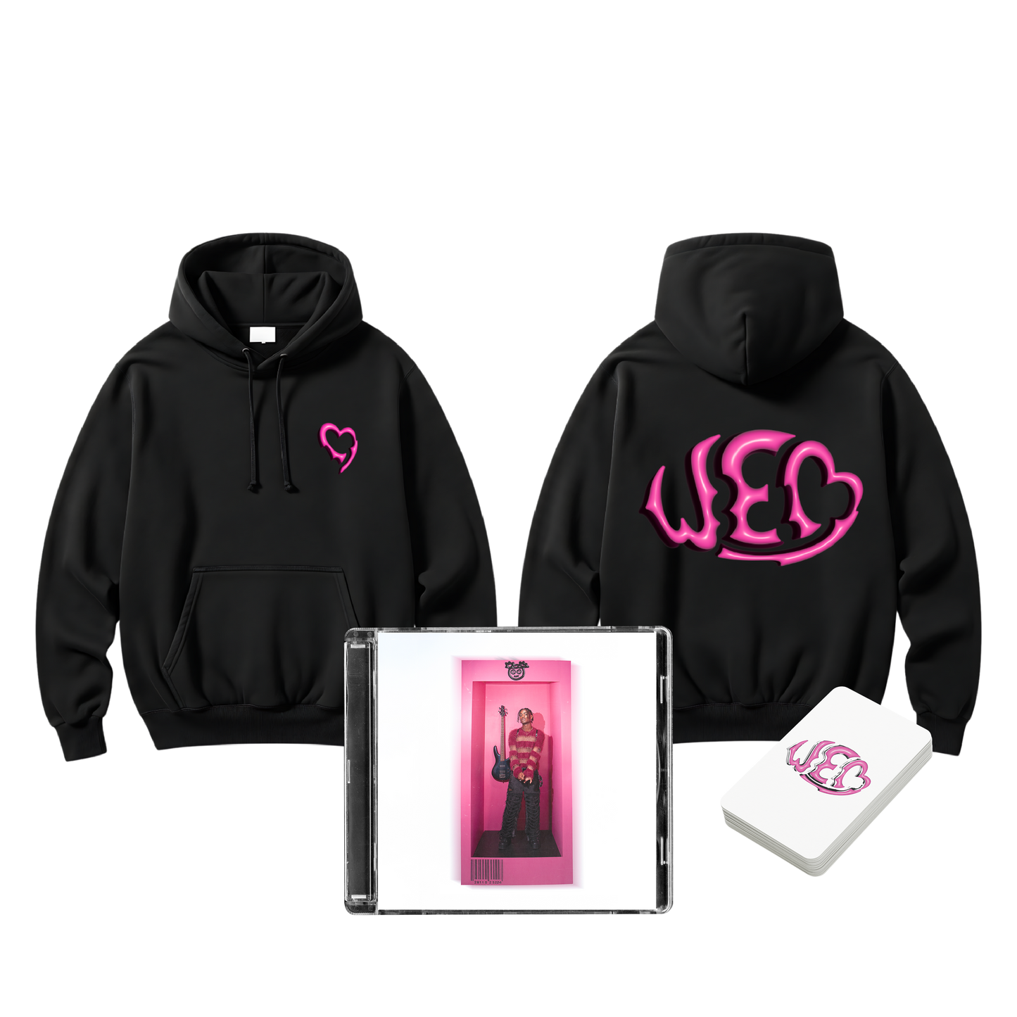 PACK CD « Poupée parfaite » (édition au choix) + Hoodie (inclus une carte collector à collectionner)